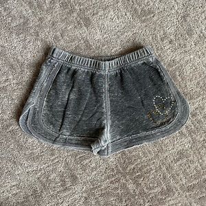 GIRLS U Go Girl distressed grey shorts sz 14
